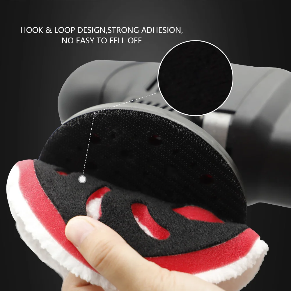 Полировальная подушка из микрофибры насадки для полировки автомобиля DA/RO SPTA 3/5/6