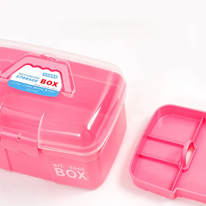 1 шт. портативная коробка для инструментов маникюра чехол хранения косметики