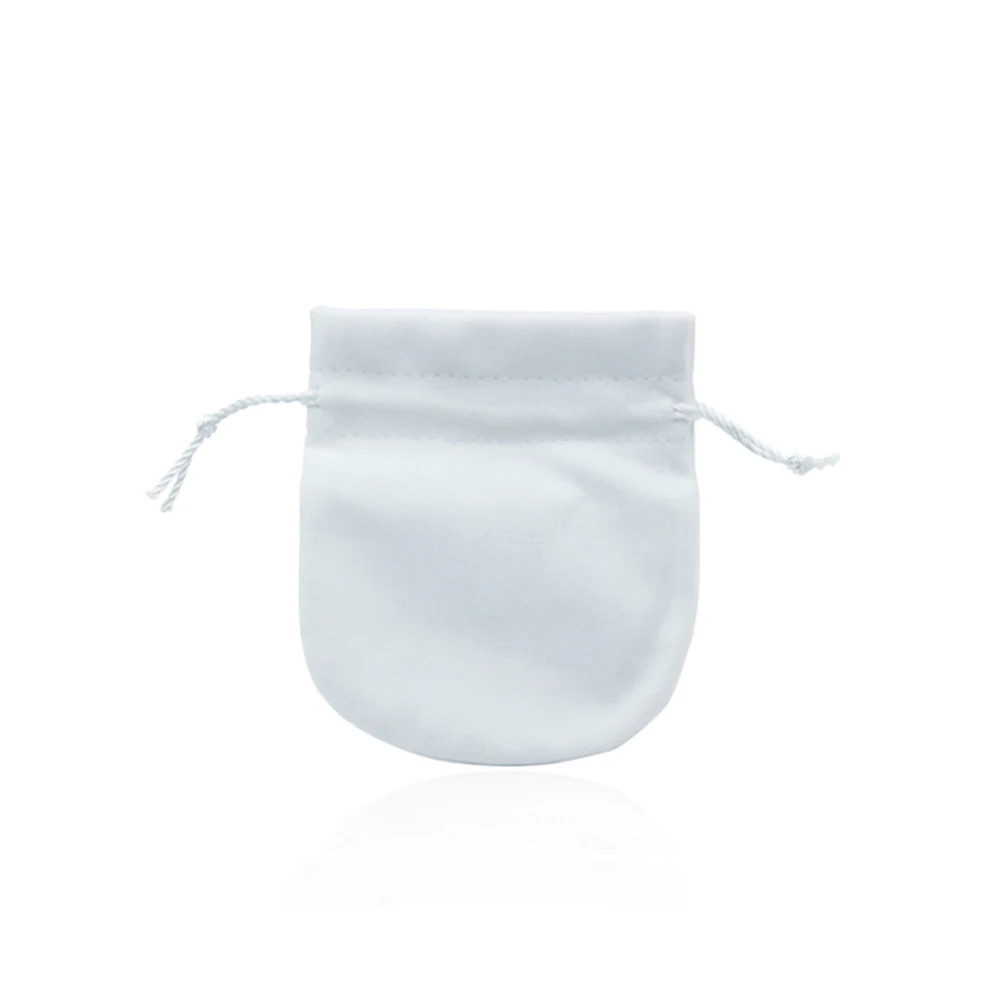 white dust bag Подлинный Шарм бусины Мода логотип шаблон серии кольцо коробка ювелирных изделий высокое качество изысканный коллекционное украшение подарок - Color: white dust bag