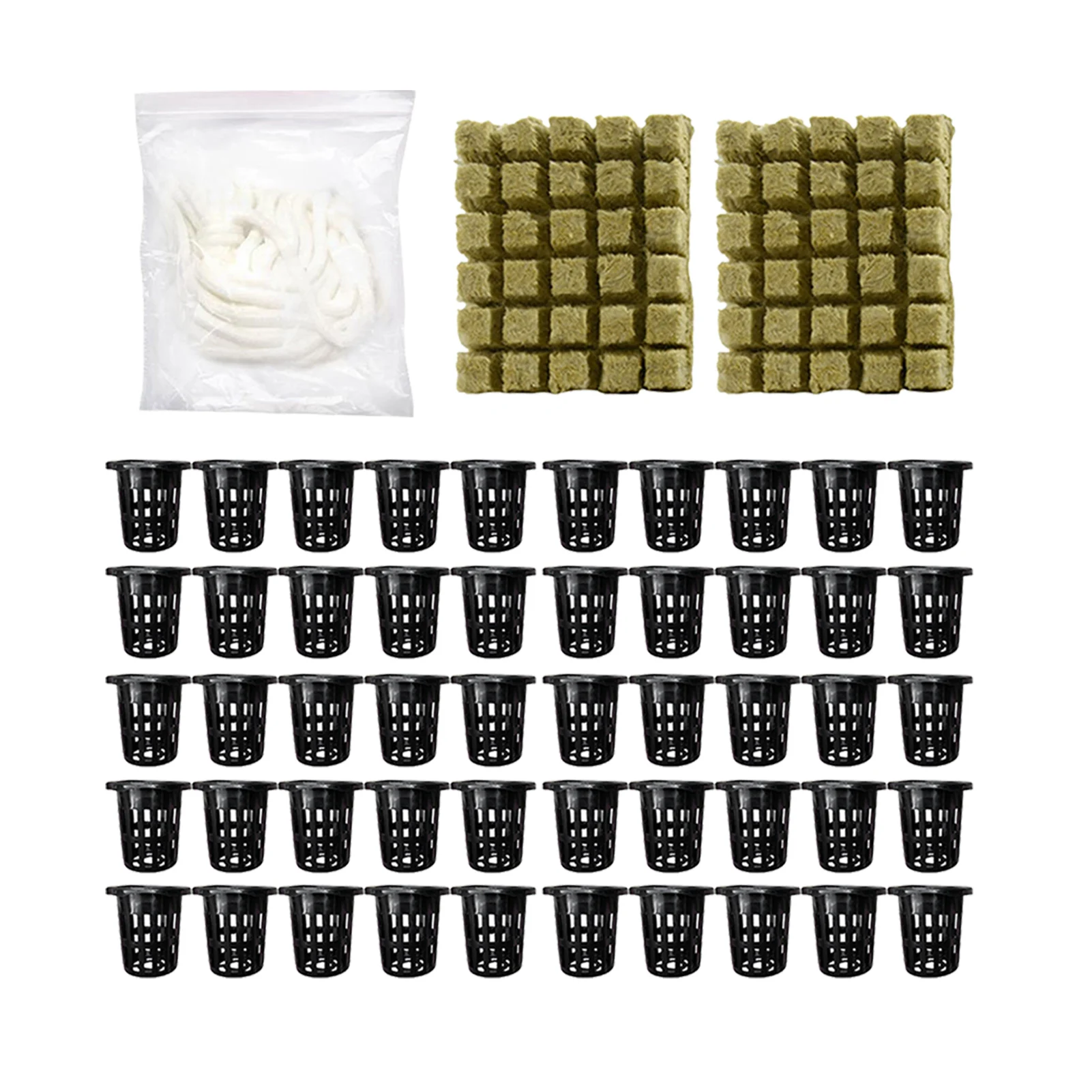 Домашний сад зернистые чашки для выращивания растений кубики из горной ваты