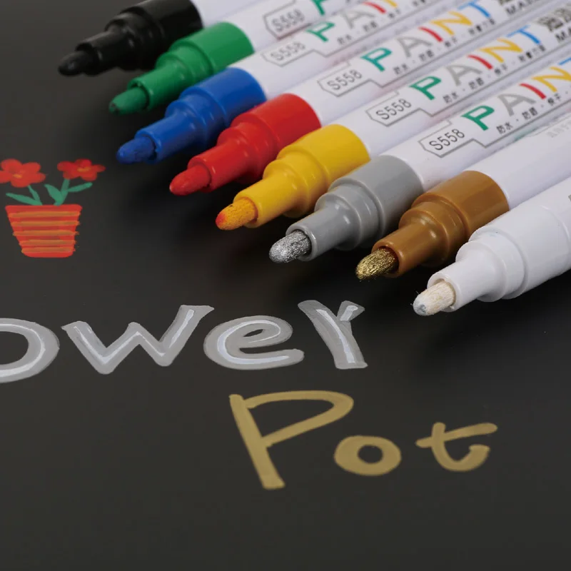 2 шт. 6 цветов на выбор шина для радиоуправляемого автомобиля рисование маркером