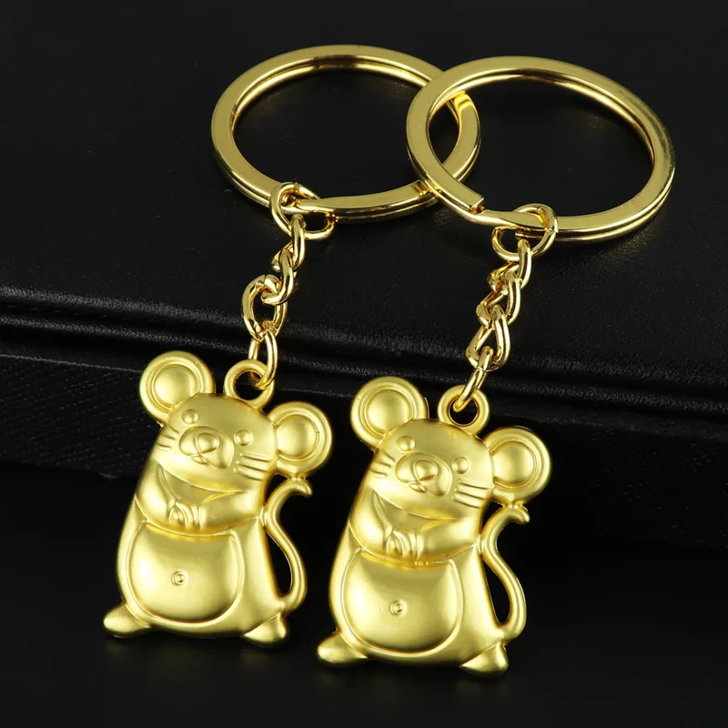 Брелок для ключей с изображением крупной крысы|Брелоки| |