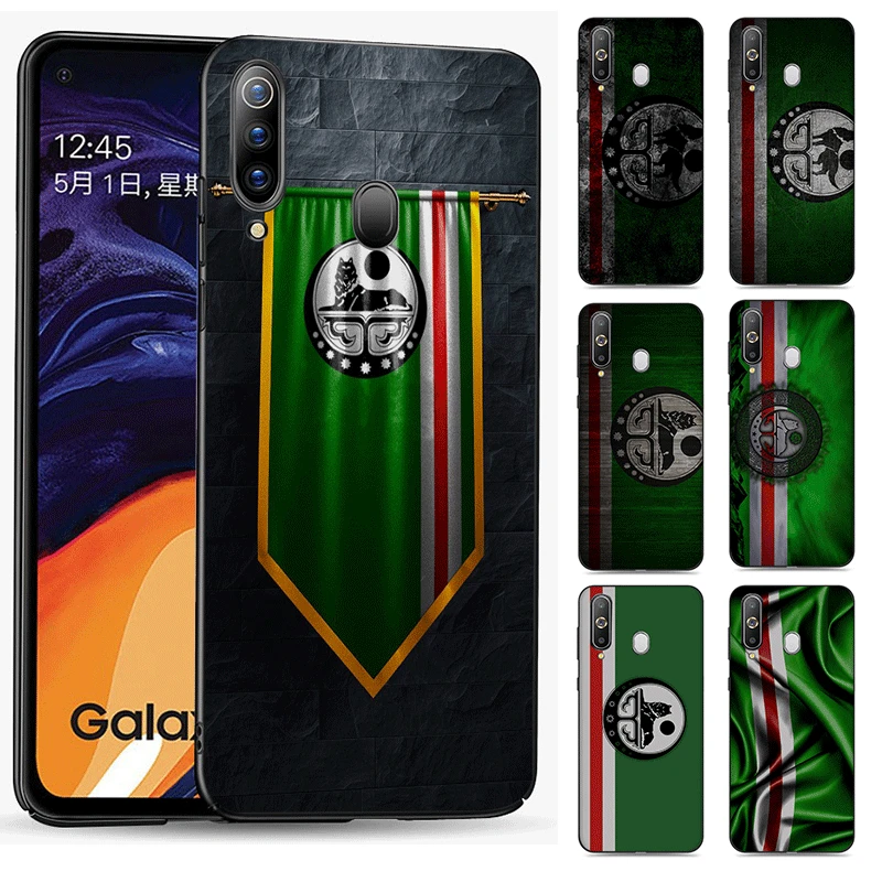 Desxz samsung J6 A70 A60 A50 A40 A20 A30 A10 A7 A6 A5 A3 A8 A9 Черный силиконовый чехол для телефона с флагом