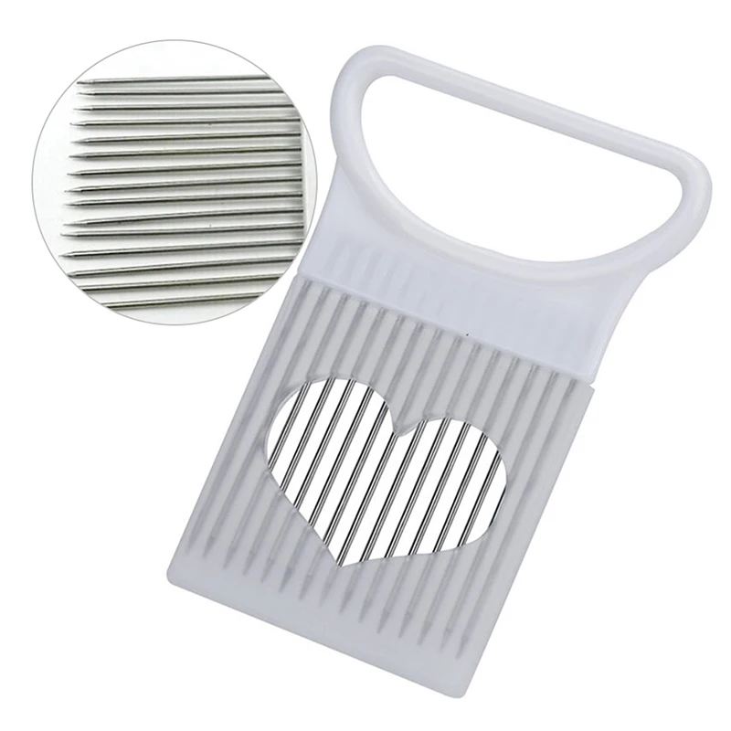 Слайсеры из нержавеющей стали лук томатный слайсер помощь режущая направляющая