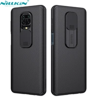 nillkin for xiaomi redmi note 9s note 9 pro max phone casecamera protection slide protect cover lens protection case