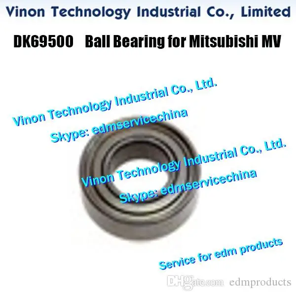 

(5 шт.) DK69500 edm шариковый подшипник DDL-1910ZZR для Mitsubishi DWC-MV1200,MV2400 машины P840K000P05, 136889, DK695A высокого качества