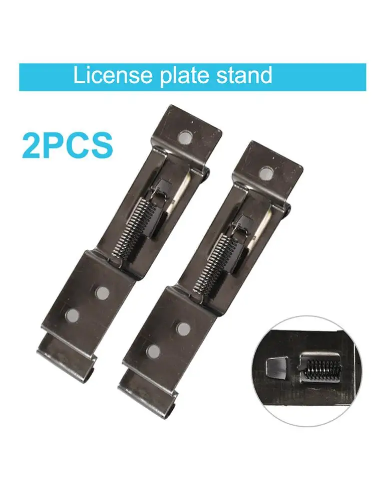 Держатель рамы номерного знака автомобиля зажимы для прицепа подпружиненный