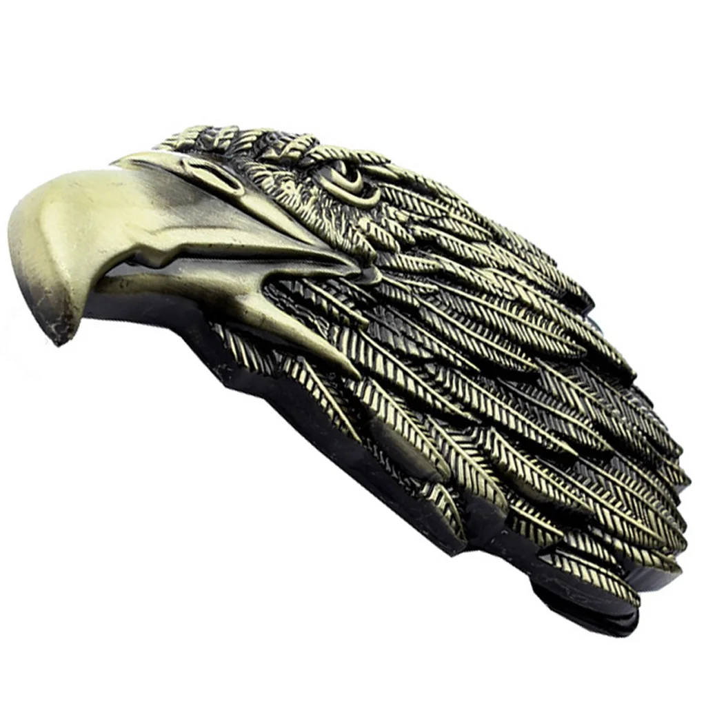 

Large Cool Eagle Head Shaped Belt Buckle for West Cowboy Muscular Man