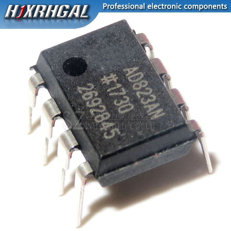 1 шт. AD823ANZ AD823 DIP8 DIP Dual 16 МГц рельсовый входной усилитель полевого транзистора