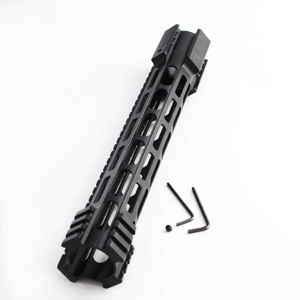 Magorui 7 10 12 15 дюймов M4/M16 AR15 бесплатно поплавок M-Lok Quad Rail Handguard Пикатинни со стальной бочковой гайкой
