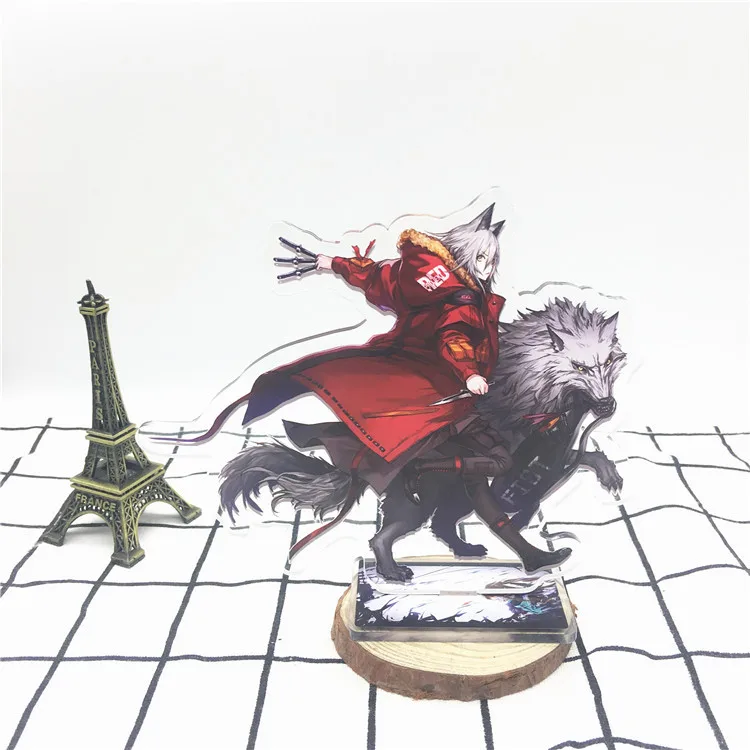 Игра Arknights брелок Amiya Angelina Hoshiguma Соловей осада Техаса Lappland милый забавный мультфильм акриловый брелок ювелирные изделия - Цвет: 20