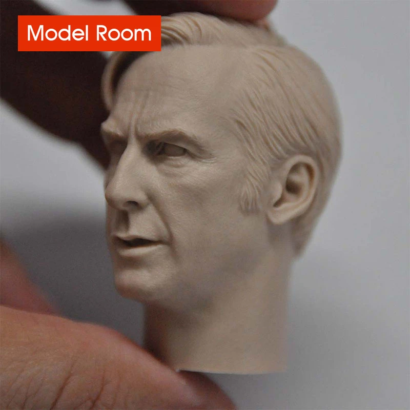 Неокрашенная голова 1/6 из ПВХ ювелирного изделия Saul модель резьбы подходит для