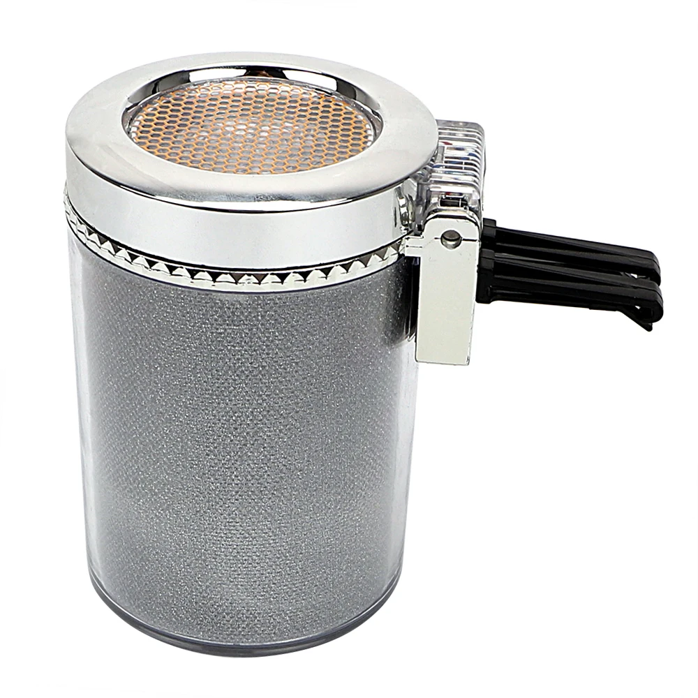 LEEPEE автомобильная пепельница со светодиодной подсветкой дым пепел цилиндр из