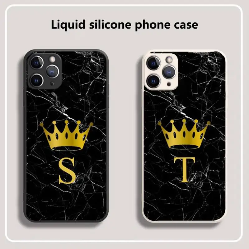 

letters black marble pattern Phone Case for iPhone 13 12 11 mini pro XS MAX XR 8 7 6 6S Plus X 5S SE 2020
