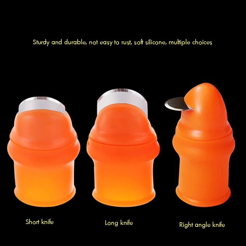 Садовый нож для пальцев садовый силиконовый большого пальца чехол с защитой от