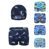 childrens swimming trunks boys swim trunks toddler swim shorts little boys bathing suit swimsuit toddler boys swimwear with hat