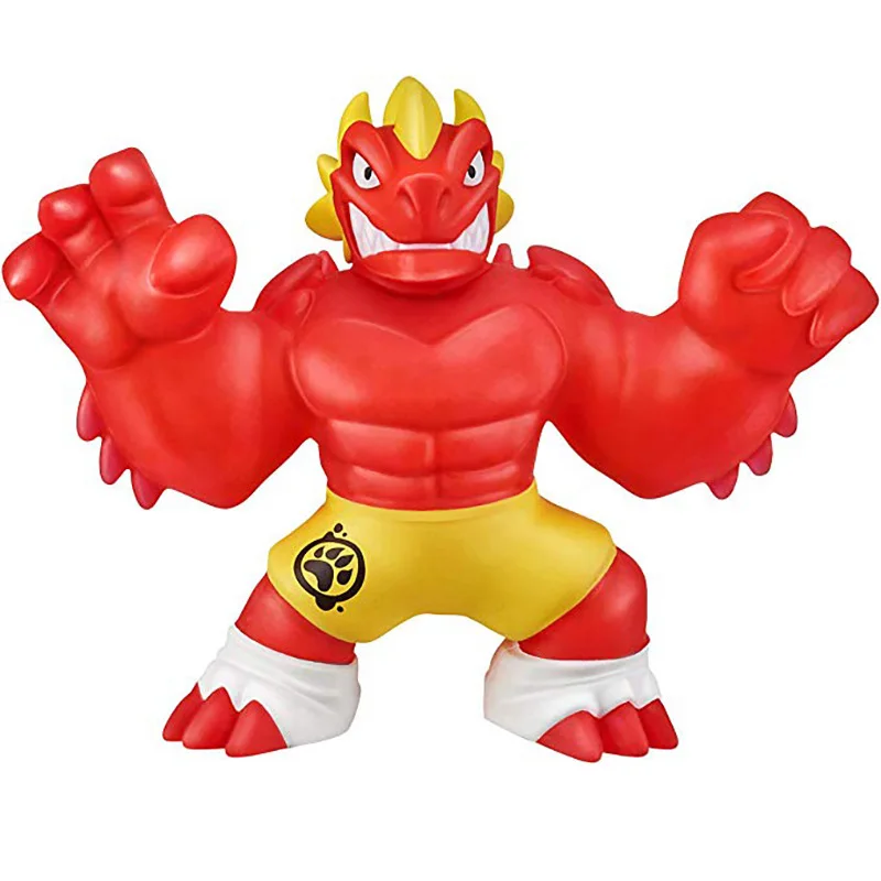 

Super Heroes Go Ji Games Z Action Figures Super Elastic Animal Wolf Doll Rubber Man Squeeze Decompression Vent Toy For Kids Gift