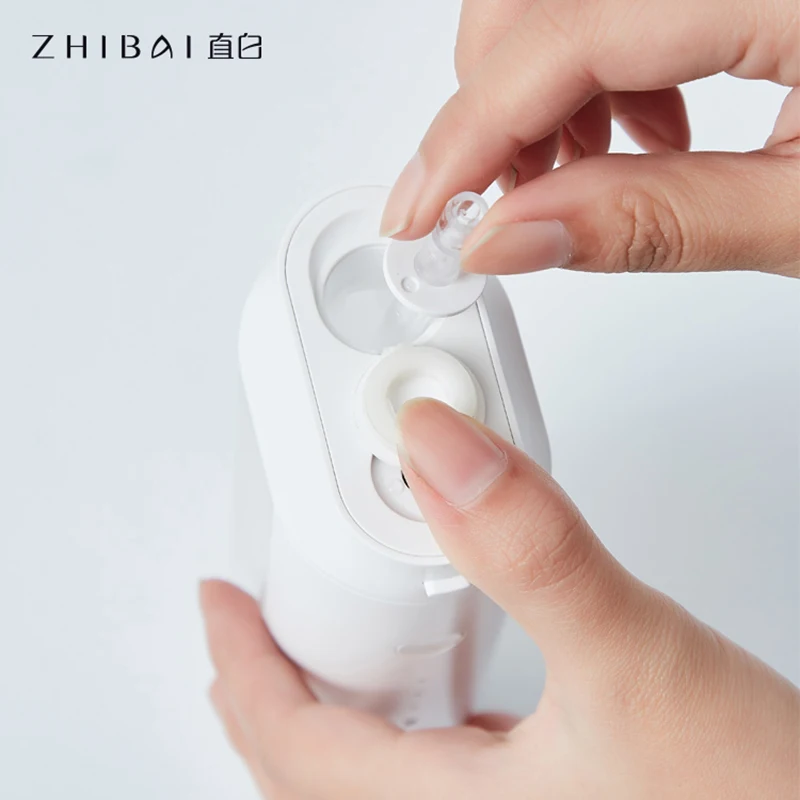 ZHIBAI USB Перезаряжаемый ирригатор белая вода Flosser переносная зубная водный бак IPX7