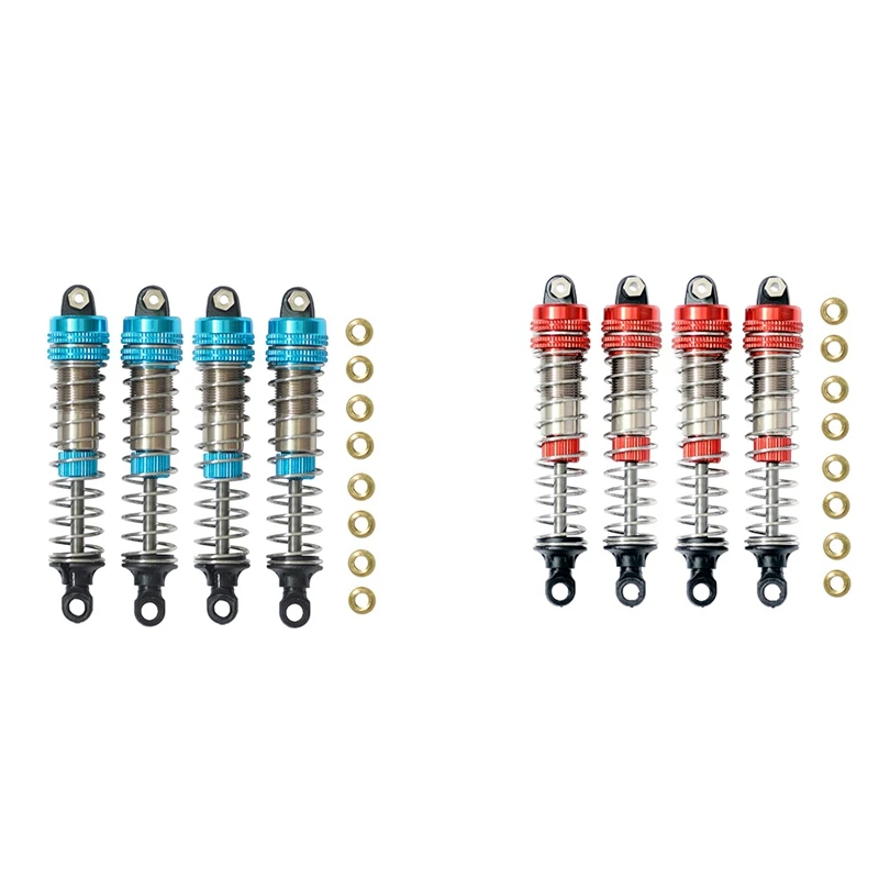 

4Pcs Metal Shock Absorbers Damper for XLF X03 X04 X-03 X-04 1/10 RC Car Monster Truck Upgrade Parts Accessories
