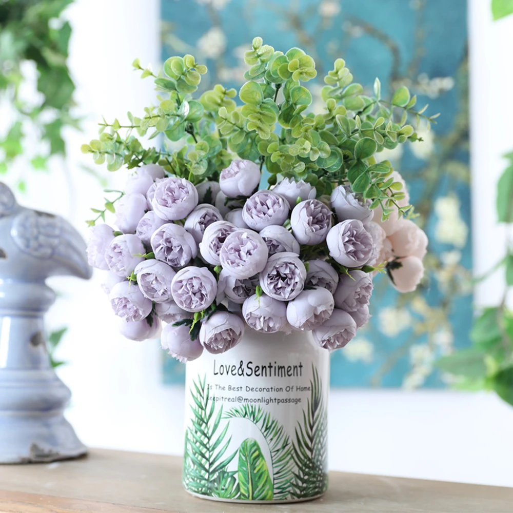 Искусственная Роза цветок сделай сам для вечерние ринки свадьбы невесты букет с