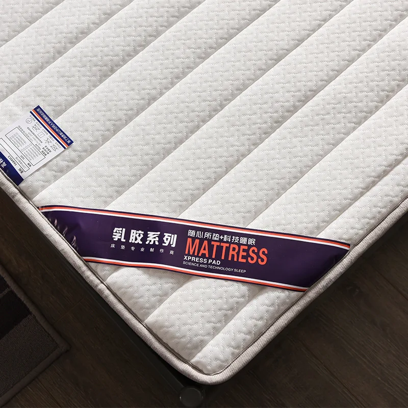 Постельное белье тонкий латексный матрас Подушечка для кровати студенческого