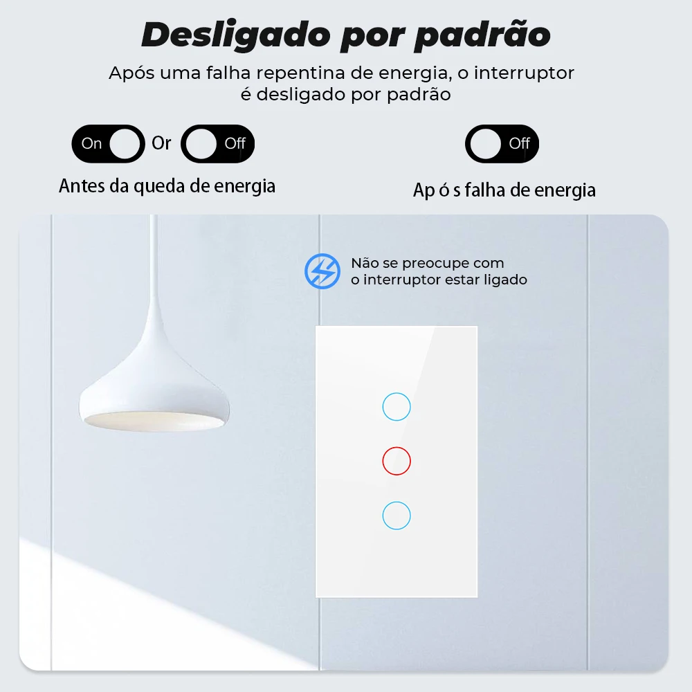 Сенсорный светильник ель света SMATRUL Бразилия 110 В 220 США без нейтрального провода