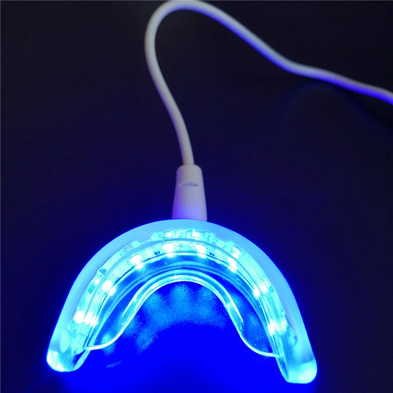 Портативный отбеливатель зубов Фотон устройство для прорезывания 4 USB