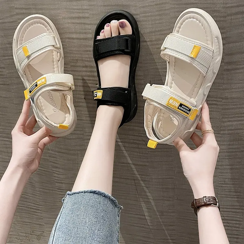 

Women's sandals 2021 summer new style sandals fashion women's sandals wedges with Roman simple trendy shoes women's shoes