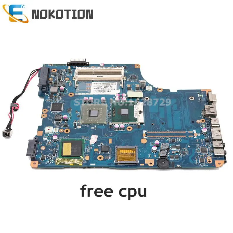 NOKOTION K000093620 KSWAA LA-4982P материнская плата для ноутбука toshiba satellite L500 L550 без графического слота основная плата DDR3
