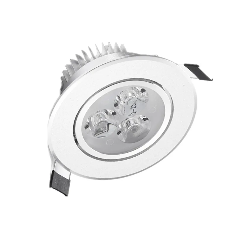 

LED Ceiling Downlight Color Spotlight 3W Small Opening Wine Showcase Bar KTV Color Dimming Bull's Eye Spotlight