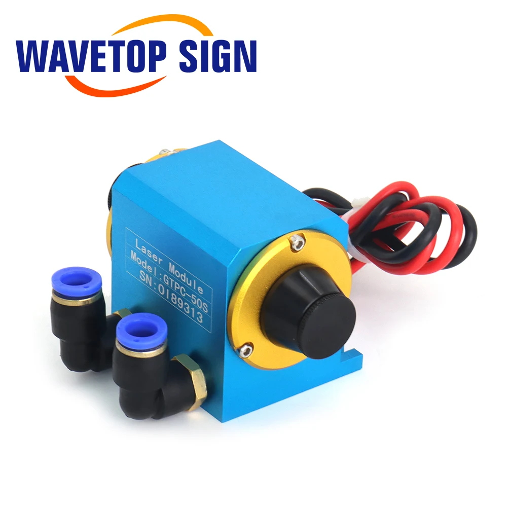 WaveTopSign JiTai GTPC 50S 50 Вт локоть YAG лазерный модуль GTPC-50S 90 градусов диодный насос для