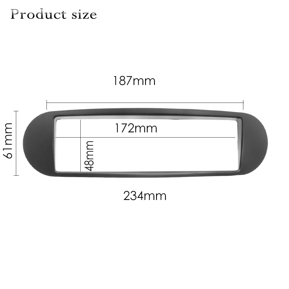 1din радио фасция для VOLKSWAGEN VW Beetle рамка DVD стерео панель установка приборной панели