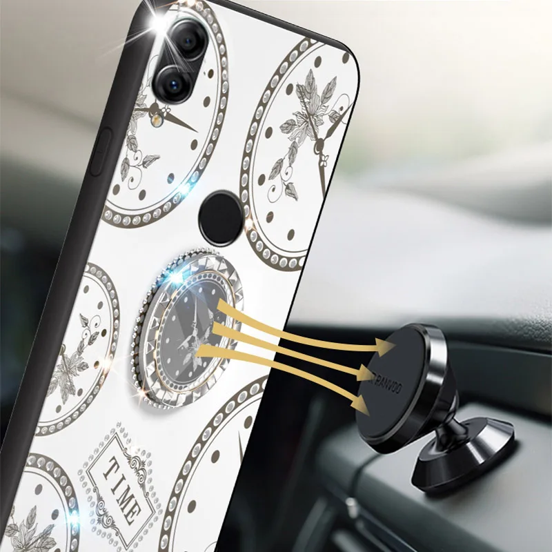 Блестящий Магнитный силиконовый чехол для телефона huawei p20 lite 2019 p30 pro p20pro p30pro