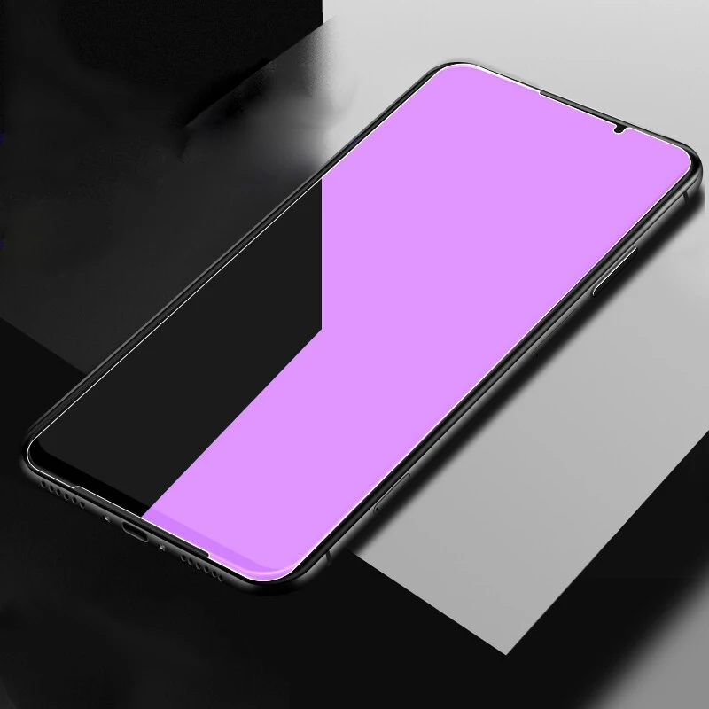 For Xiaomi Black Shark 3 Pro Anti Blue Glass 2 Helo 3S Tempered Screen Protector Full Cover Blue-ray | Мобильные телефоны и