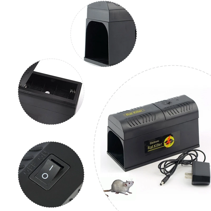 Крышка для мыши и электрическая ловушка грызунов клетка отпугивания вредителей