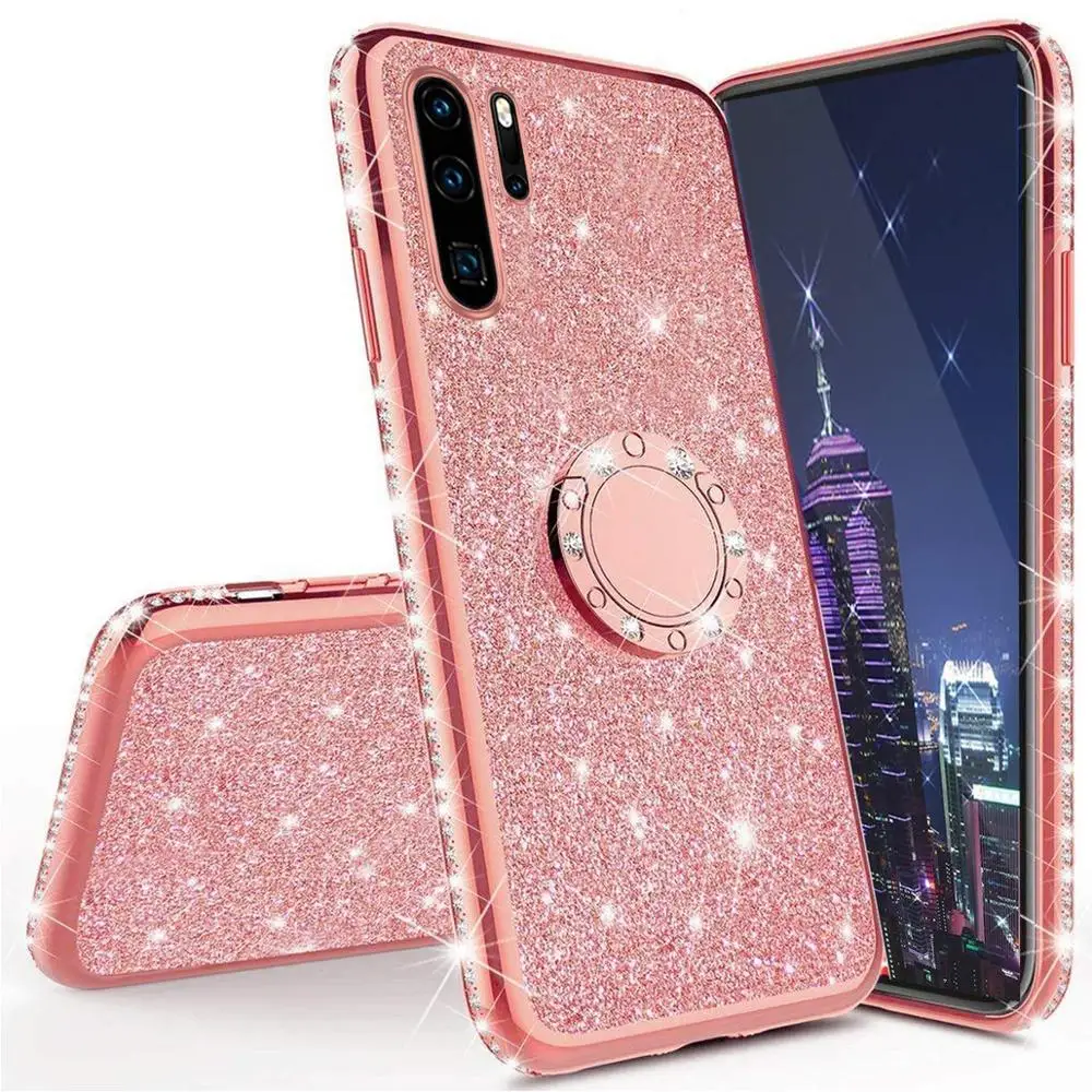 

Diamond Case for Huawei P40 P30 P20 Pro Lite Cover For Huawei Mate 20 30 Pro Honor 30 20 10 lite 8X 9X Y5P Y6P Y9s Glitter Case