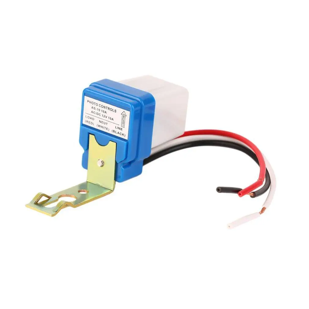AC DC 12V 10A Auto On Off Photocell Street Light Photoswitch Sensor Switch UL | Обустройство дома