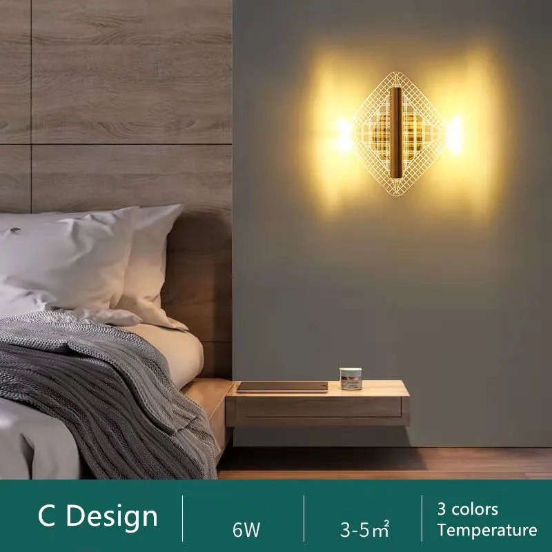 

Wall Lamp Bedroom Wall Lamp Dining Room Wall Lamp Living Room Wall Lamp Study Room Wall Lamp Stair Entrance Wal Light Acrylic