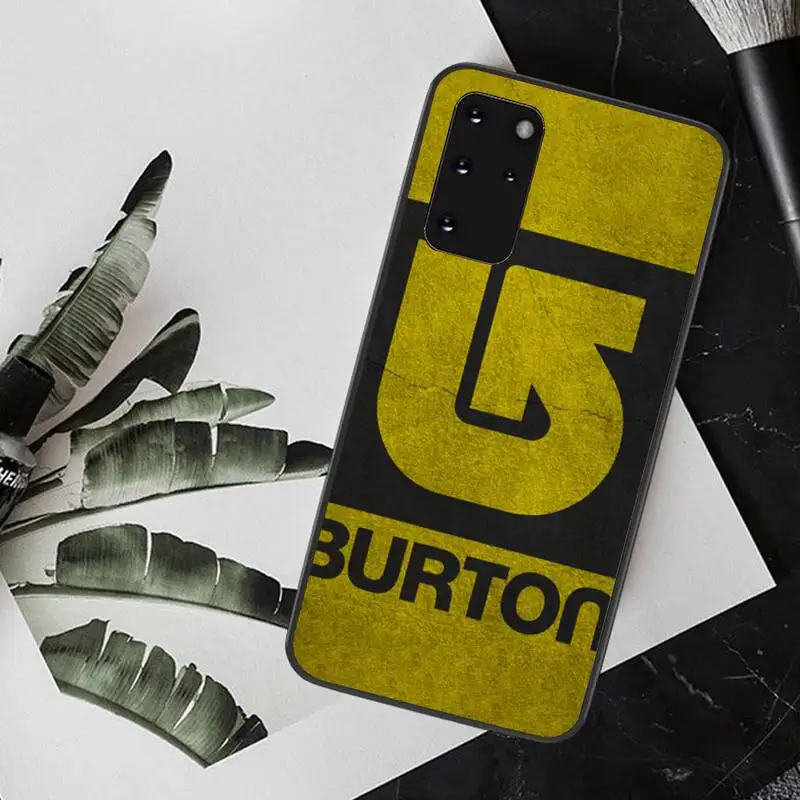 

HPCHCJHM Burton Cover Custom Photo Soft Phone Case for Samsung S20 plus Ultra S6 S7 edge S8 S9 plus S10 5G