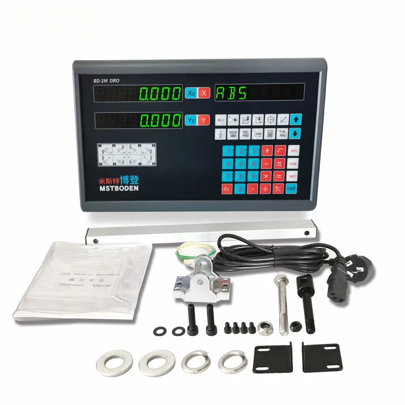 Два и три оси токарный станок фрезерный Lcd cnc DRO линейные весы цифровой дисплей