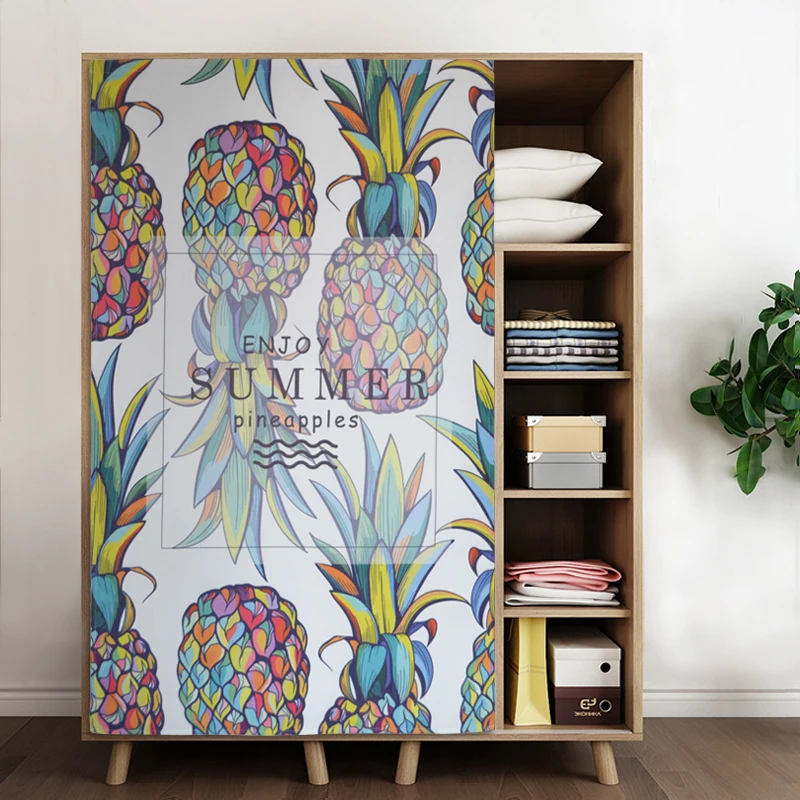 Сделанный на заказ занавес двери шкаф вина Экранирование занавеска с