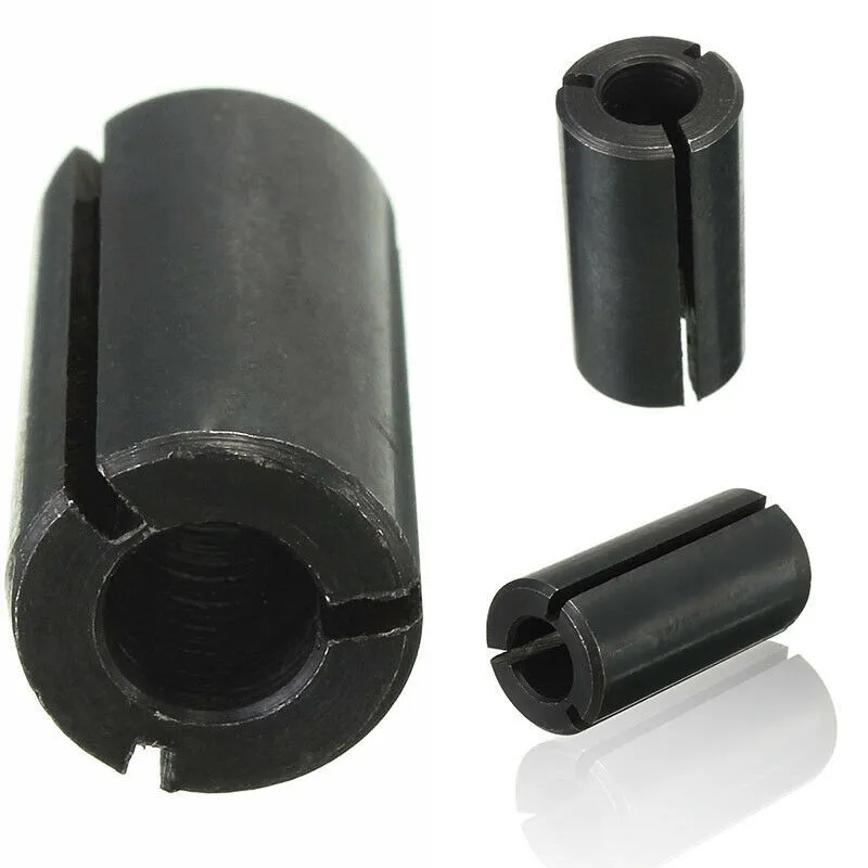 

2Pcs Router Bit High Precision Adapter Collet Adapter 10-6/10-8 Mm Milling Cutter Conversion Chuck Drill Tool Good Stability