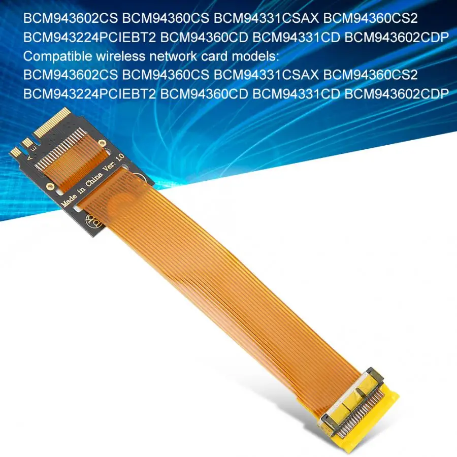 Карта-переходник BCM94331CSAX BCM94360CS2-A + E для MacBook Hot | Компьютеры и офис