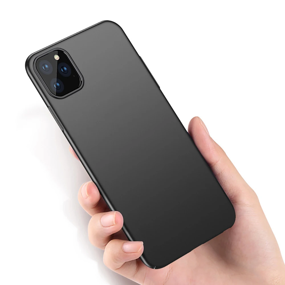 Чехол для iPhone 11 Pro, чехол для iPhone11, шт., задняя крышка, чехол с логотипом 5,8, 6,1, 6,5 дюймов, 11 pro max, Жесткий Чехол
