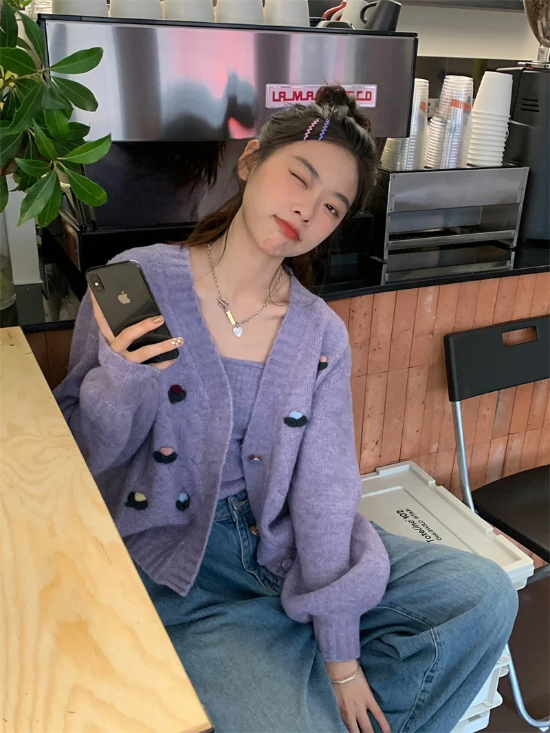 Ленивый ветрозащитный костюм осень-зима мягкий восковой трехмерный вышитый