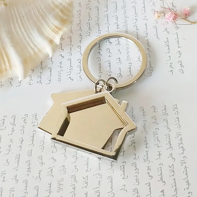 Лидер продаж персональный мультяшный дом брелок для ключей новинка Модный