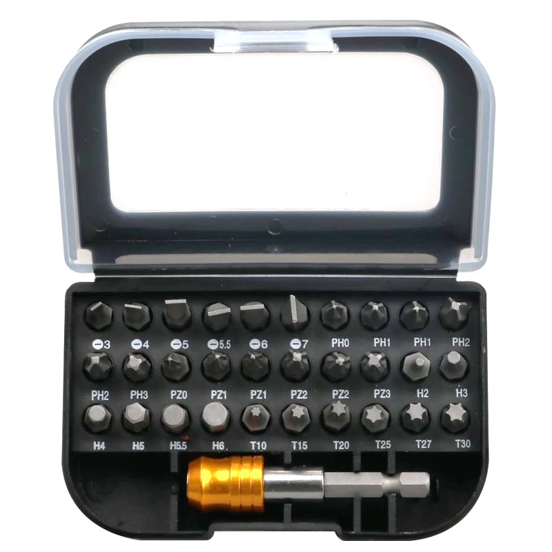 

31 PCS Screwdriver Set Precision Magnetic Set With Extension Bar Professional For Phone Repair DIY Hand Tools