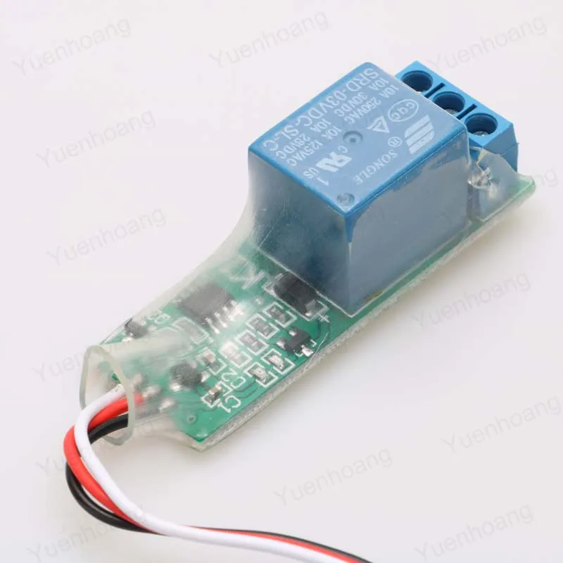 Controlador remoto K1 para Dron teledirigido, DC3-9V de rel&eacute; de 500W, interruptor de luz de navegaci&oacute;n, sonido/c&aacute;mara/luz/receptor de alto voltaje ON OFF, 3 uds.-2