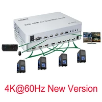 4k 60hz hdmi kvm switch 4 port hdmi 4x1 quad multi viewer usb pc computer kvm switch keyboard mouse control for ps4 xbox laptop