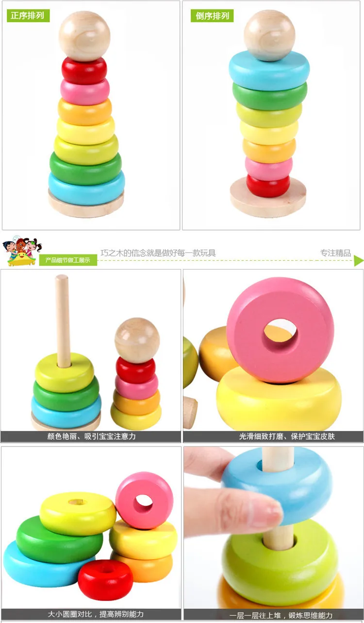 Новое поступление детские игрушки деревянный подходящий набор Геометрическая